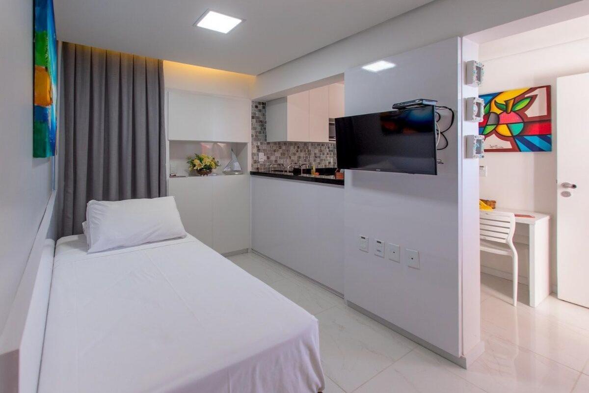 507 Lindo Flat Mobiliado Na Praia De Iracema Fortaleza  Extérieur photo