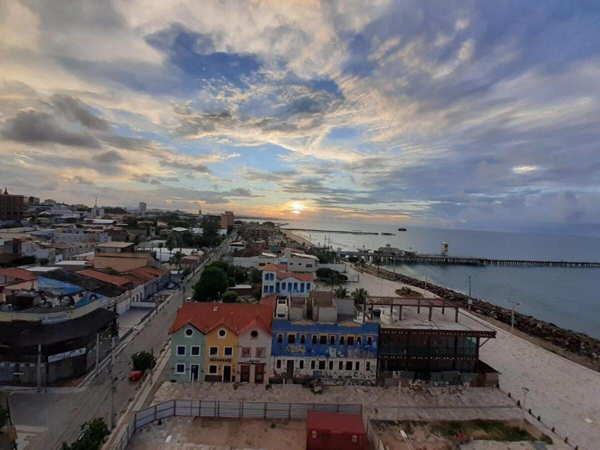 507 Lindo Flat Mobiliado Na Praia De Iracema Fortaleza  Extérieur photo