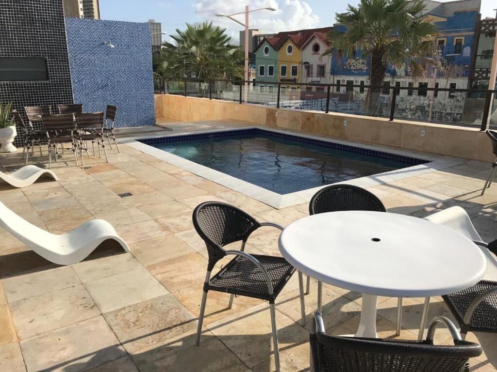 507 Lindo Flat Mobiliado Na Praia De Iracema Fortaleza  Extérieur photo