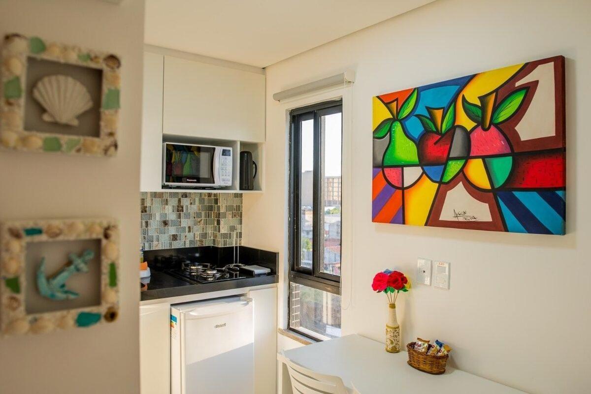 507 Lindo Flat Mobiliado Na Praia De Iracema Fortaleza  Extérieur photo